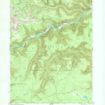 United States Geological Survey Dents Run, PA (1969, 24000-Scale) digital map