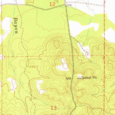United States Geological Survey Dentville, MS (1963, 24000-Scale) digital map