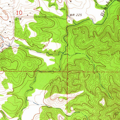 United States Geological Survey Dentville NW, MS (1963, 24000-Scale) digital map