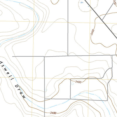 United States Geological Survey Denver City SE, TX (2022, 24000-Scale) digital map