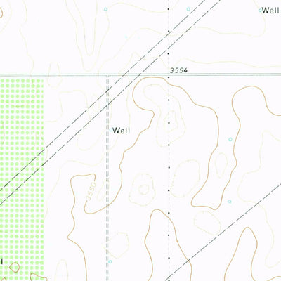 United States Geological Survey Denver City SW, TX (1971, 24000-Scale) digital map