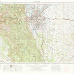 United States Geological Survey Denver, CO (1953, 250000-Scale) digital map