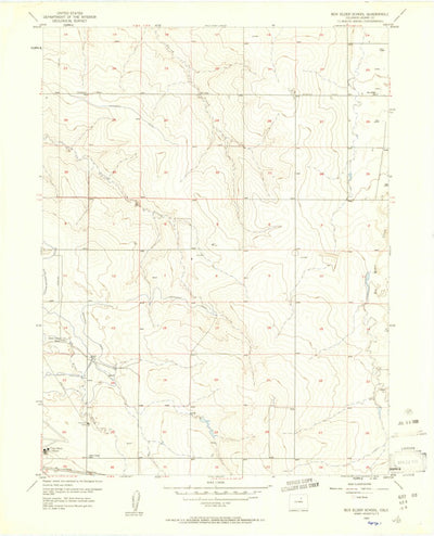 United States Geological Survey Denver International Airport, CO (1957, 24000-Scale) digital map