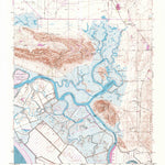 United States Geological Survey Denverton, CA (1953, 24000-Scale) digital map