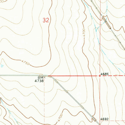 United States Geological Survey Deora, CO (1971, 24000-Scale) digital map
