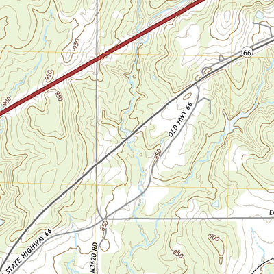 United States Geological Survey Depew, OK (2022, 24000-Scale) digital map