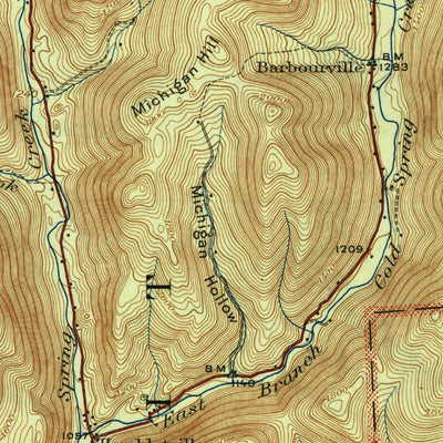 United States Geological Survey Deposit, NY (1926, 62500-Scale) digital map