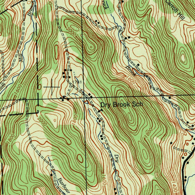 United States Geological Survey Deposit, NY (1944, 62500-Scale) digital map