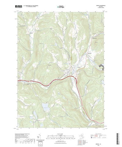 United States Geological Survey Deposit, NY (2023, 24000-Scale) digital map