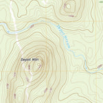 United States Geological Survey Depot Lake, ME (2021, 24000-Scale) digital map