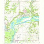 United States Geological Survey Depue, IL (1966, 24000-Scale) digital map