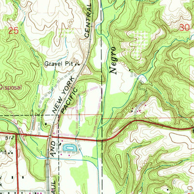 United States Geological Survey Depue, IL (1966, 24000-Scale) digital map