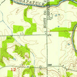 United States Geological Survey Deputy, IN (1956, 24000-Scale) digital map