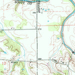 United States Geological Survey Deputy, IN (1968, 24000-Scale) digital map