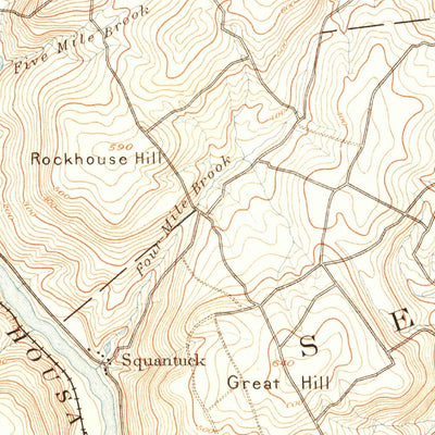 United States Geological Survey Derby, CT (1889, 62500-Scale) digital map