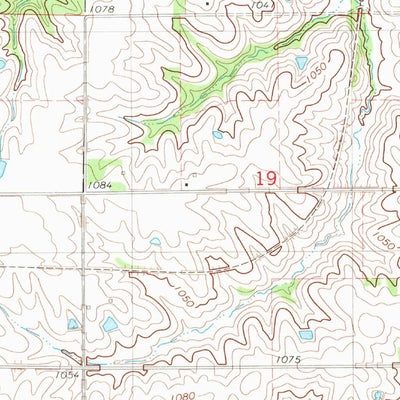 United States Geological Survey Derby, IA (1982, 24000-Scale) digital map