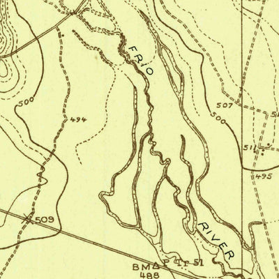 United States Geological Survey Derby, TX (1925, 48000-Scale) digital map