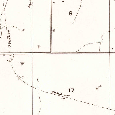 United States Geological Survey Deridder, LA (1954, 31680-Scale) digital map