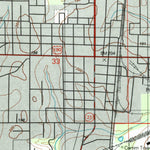 United States Geological Survey Deridder, LA (1984, 24000-Scale) digital map