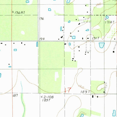 United States Geological Survey Deridder, LA (1986, 24000-Scale) digital map