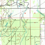 United States Geological Survey Deridder, LA-TX (1986, 100000-Scale) digital map