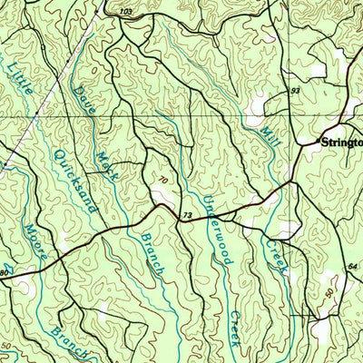United States Geological Survey Deridder, LA-TX (1986, 100000-Scale) digital map