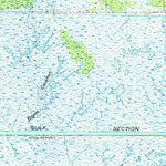 United States Geological Survey Derouen, LA (1966, 62500-Scale) digital map