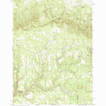 United States Geological Survey Derr Meadows, OR (1966, 24000-Scale) digital map