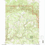 United States Geological Survey Derr Meadows, OR (1992, 24000-Scale) digital map