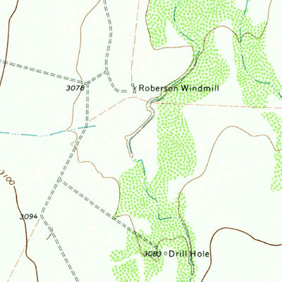 United States Geological Survey Derrick Draw, TX (1973, 24000-Scale) digital map