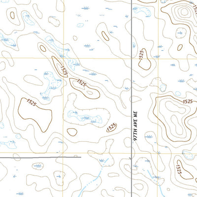 United States Geological Survey Derrick, ND (2020, 24000-Scale) digital map