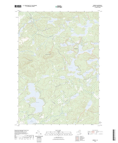 United States Geological Survey Derrick, NY (2023, 24000-Scale) digital map