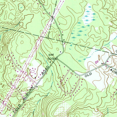 United States Geological Survey Derry, NH (1968, 24000-Scale) digital map