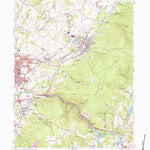 United States Geological Survey Derry, PA (1964, 24000-Scale) digital map