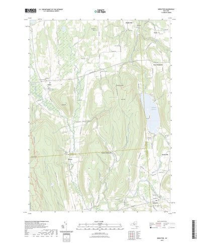 United States Geological Survey DeRuyter, NY (2023, 24000-Scale) digital map