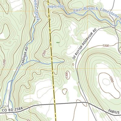 United States Geological Survey DeRuyter, NY (2023, 24000-Scale) digital map