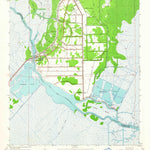 United States Geological Survey Des Allemands, LA (1952, 24000-Scale) digital map