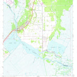 United States Geological Survey Des Allemands, LA (1967, 24000-Scale) digital map