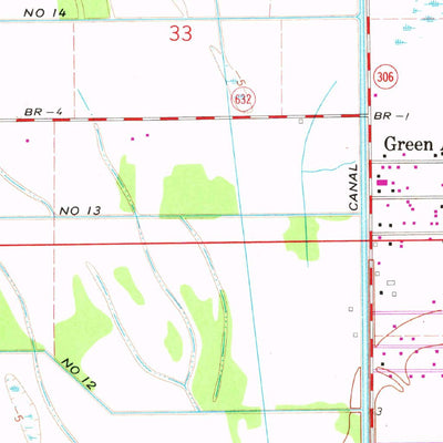 United States Geological Survey Des Allemands, LA (1967, 24000-Scale) digital map