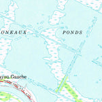 United States Geological Survey Des Allemands, LA (1967, 24000-Scale) digital map