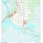 United States Geological Survey Des Allemands, LA (1998, 24000-Scale) digital map