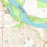 United States Geological Survey Des Arc East, AR (1968, 24000-Scale) digital map