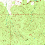 United States Geological Survey Des Arc NE, MO (1968, 24000-Scale) digital map