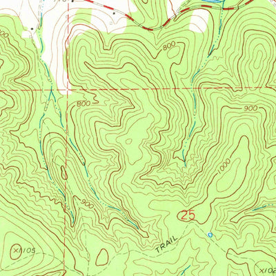 United States Geological Survey Des Arc NE, MO (1968, 24000-Scale) digital map