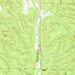 United States Geological Survey Des Arc NE, MO (1968, 24000-Scale) digital map