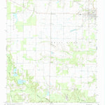 United States Geological Survey Des Arc West, AR (1964, 24000-Scale) digital map