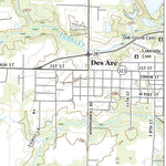 United States Geological Survey Des Arc West, AR (2020, 24000-Scale) digital map