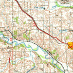 United States Geological Survey Des Moines, IA (1969, 250000-Scale) digital map