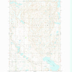 United States Geological Survey Des Moines Lake, ND (1972, 24000-Scale) digital map