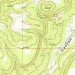United States Geological Survey Des Moines, NM (1972, 24000-Scale) digital map